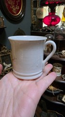 Antique Forget Me Not Sentimental Gift Mug Victorian Edwardian