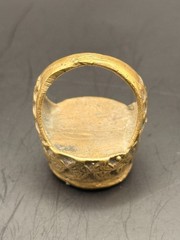 AMAZING RARE ANCIENT ROMAN ERA AUTHENTIC RING LAPIS LAZULI RING ANTIQUE ARTIFACT