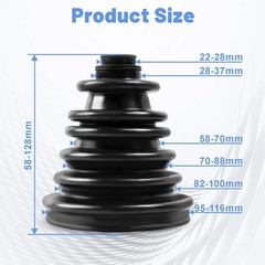 CV Joint Boot Split Repair Kit 22-28mm Shaft
