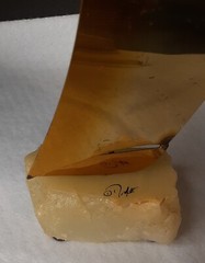 Vintage DEMOTT Brass Sailboat Metal Sculpture signed on Base rock 8 3/4″ H