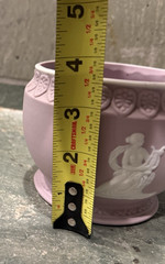 Wedgwood Lilac Jasperware Cachepot Planter Neoclassical Small Pot 7032 Bowl