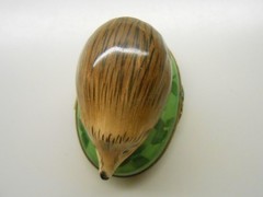 RARE Vintage Authentic Limoges Box – France – Hedge Hog – Chamart Co. Exclusive
