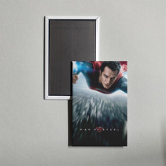 Man of Steel Mini Movie Poster Fridge Locker Magnet
