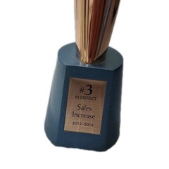 AVON Award Trophy Presidents Recognition #3 In District Sales Increase 2012-2013