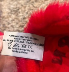 scholastic clifford the big red dog costume