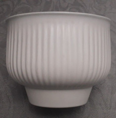 Clarice Cliffe Modernist MCM Footed Bowl Small Jardiniere by R.Y Goodden RARE