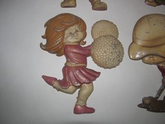 Vintage Sexton 1979 Kids Girls Sports Metal Wall Decor (A3)