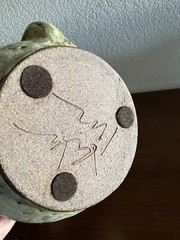 Signed Bird Pot Bowl Teapot Vase Ceramic Mid Century Modern Modernist Mcm Era