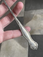 Antique Silver Plated Cocktail Fork Victorian – Edwardian 19th – 20th C.