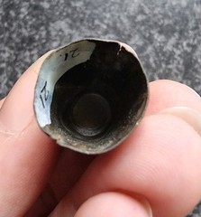 Post Medieval Thimble Antique Metal Detecting Find 23x17mm (26)