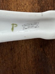 Belleek St Brigid’s Day Cross Ireland Wall Hanging Ornament Shamrock Signed