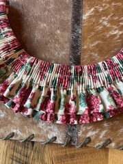 Longaberger Medium Garter-Geranium Fabric-NEW!!!