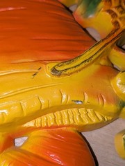 VTG Homco & Universal Statuary 3-D Wall Art Decor Mushroom Frog Butterfly MCM