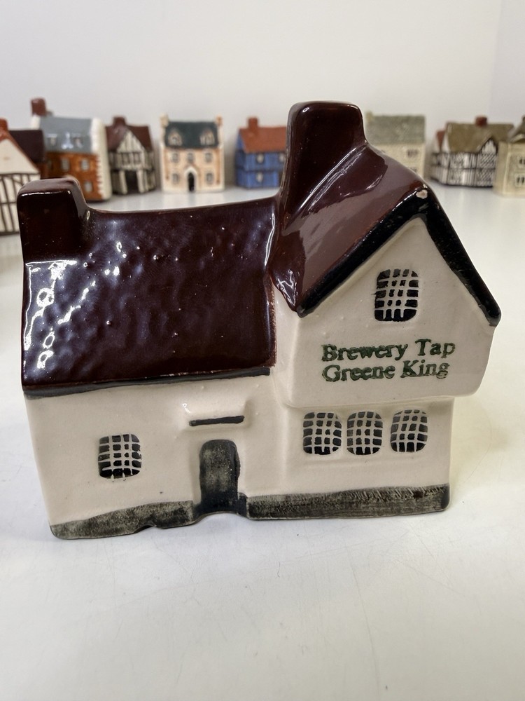 Mudlen End Studio Felsham Suffolk Pottery Miniature BREWERY TAP GREENE KING #33