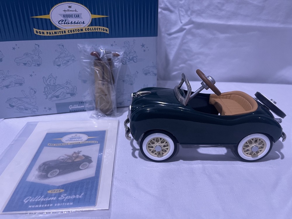 Hallmark Kiddie Car Classic 1949 Gillham Sport Includes Golf Clubs accessory