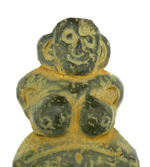 Ancient Mother Goddess Near East Idol Stone Figure Fertility Idol 2000 BC