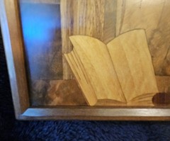 Wooden Marquetry By William BADER, Asheville, NC, signed