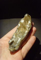 Lower Paleolithic – Fine Acheulean elongated flake scraper c.450,000 BP.