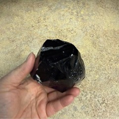 XL Monatomic Andara crystal Dark Purple