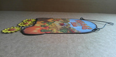 “Fall Welcome” Burlap Harvest and Autumn Hanging Decorative Sign