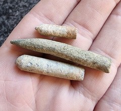 Roman Lead Stylus Writing Tools Antique Metal Detecting Finds