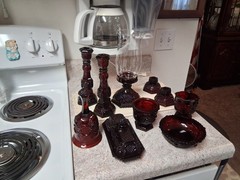 avon cape cod ruby red collection