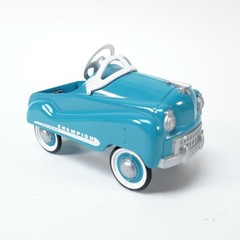 Vintage Hallmark Kiddie Car Classics blue Champion Jet Flow Drive pedal car
