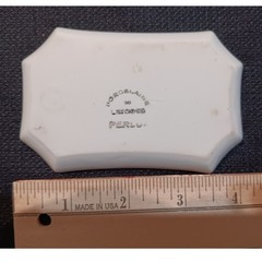 Limoges France Bethune Porcelain Trinket Dish Gold Trim Ashtray