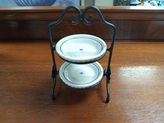 Longaberger Collector’s Club Miniature Tea Set With 27 Pieces