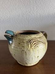 Signed Bird Pot Bowl Teapot Vase Ceramic Mid Century Modern Modernist Mcm Era