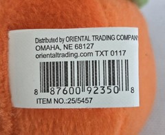 Asst. Halloween Mini Plush Pumpkins and Spiders, 2 Oriental Trading, 2 Unbranded