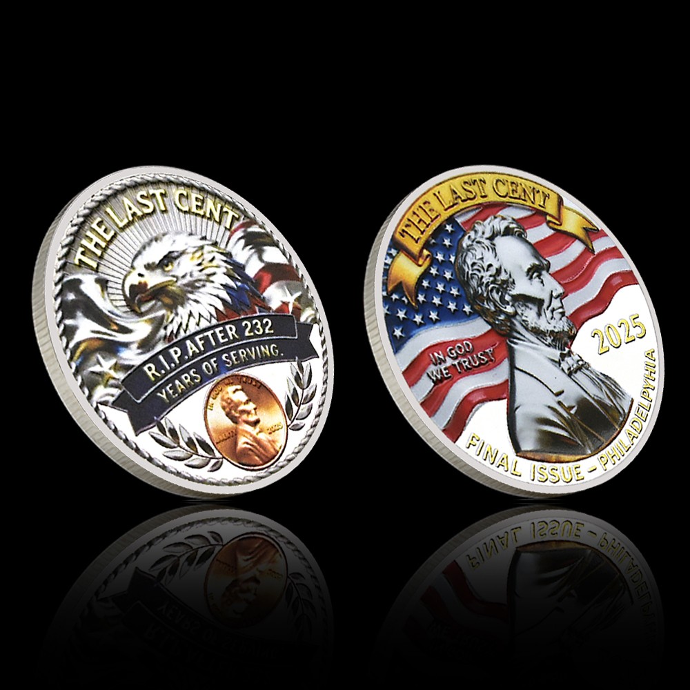 The Last Cent 2025 Lincoln Commemorative Coin Collectible Gift