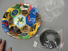 MODELO BEER ⚽ BEAUTIFUL GAME SOCCER BALL WITH DISPLAY STAND NEW OLD STOCK VTG