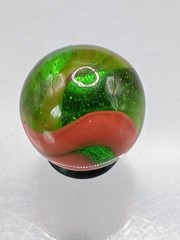 0.60″ Vintage Marble-Alley Coral Swirl- CE144