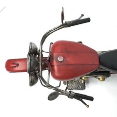 Folk Art Motorcycle Sculpture