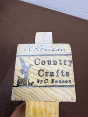 Country Crafts by C Henson Wooden Lighthouse Bodie Island