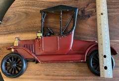 Vintage Sexton Car Wall Plaque Made In USA Model T Style Cast Aluminum MCM