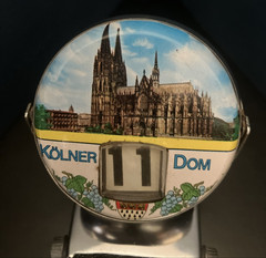 Vintage Kolner Dom Perpetual Flip Desk Calendar AM Schonen Rhein Cologne Germany