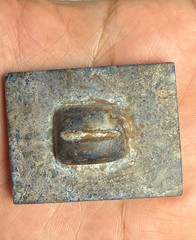 Medieval Intaglio Indus Valley Lapis Lazuli Stamp Seal Bead