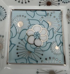 Vtg Bernardaud Limoges France “Empty Pocket” Trinket Dish MCM Trevise HTF