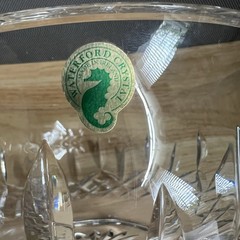 Waterford Crystal Lismore 8″ Footed Glass Bowl 140462 Made In Ireland