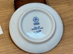 Royal Copenhagen Mini Ear Plate 2008 Raas Village Collectible Used
