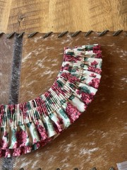 Longaberger Medium Garter-Geranium Fabric-NEW!!!
