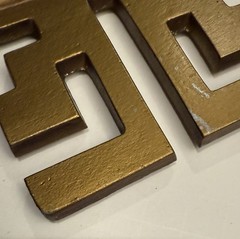 Vintage 1970 Golden KEY Wall Decor Sexton USA 19”