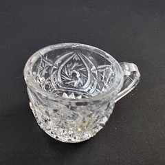 EAPG Child’s Punch Cup Unknown Starburst Pattern ~ Aztec?