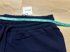 VeeFriends Size XL Classic Logo Sweatpants Navy Blue Spellout Black Cat