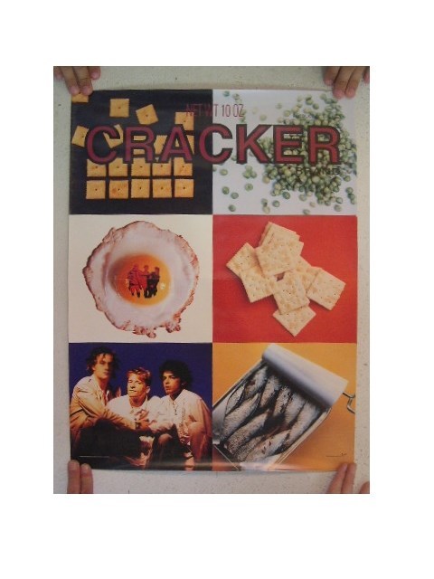Cracker Poster Net Wt 10 Oz Weight Ounce Camper Van Beethoven