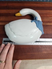 2 Vintage 1987 HOMCO Burwood Country Geese Wall Pockets County Farmhouse 80s