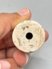 Near eastern Past Civilization Wonderfull Intaglio Carved Signet Stone Seal Bead