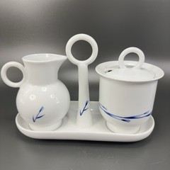 Kari Trestakk Of Norway By Cardinal Philippines Porcelain Sugar And Creamer Tray